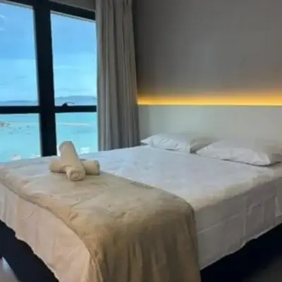 Studio com vista mar para até 3 pessoas em Itapema