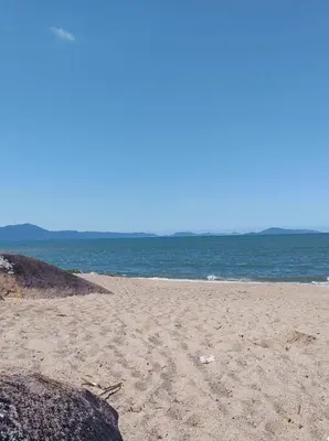 Paisagem natural perto da casa de férias