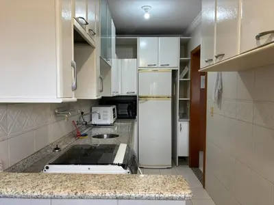 A planta de Vista Mar com Churrasqueira, Climatizado e Garagem