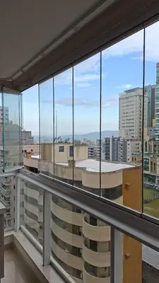 Uma varanda ou terraço em Apartamento, confortável e com ótima localização!