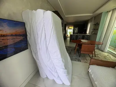 A planta de Casa na Praia Balneário Camboriú