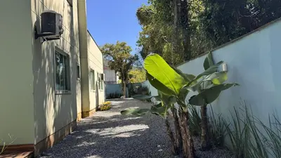 O edifício onde a casa de férias está situado
