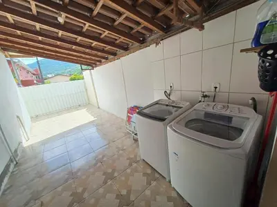 A planta de Casa centro de Porto Belo 400m da Praia