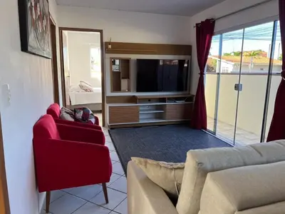 A planta de Casa centro de Porto Belo 400m da Praia