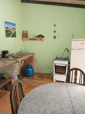 A cozinha ou kitchenette de Kitnet
