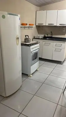A cozinha ou kitchenette de Casa de Temporada