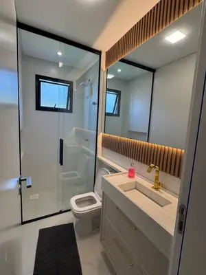 Uma casa de banho em invictus praia de Palmas