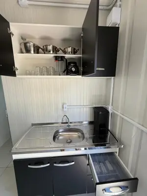 A cozinha ou kitchenette de Containers Mariscal