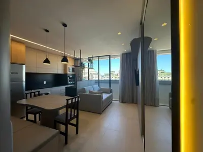 A cozinha ou kitchenette de Jacuzzi e Piscina Aquecida • 120 m da Praia
