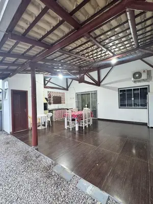 A planta de Casa 2 quartos em Zimbros - Bombinhas SC