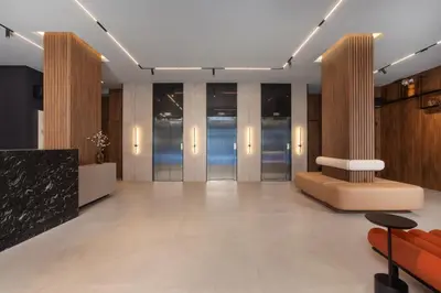 A planta de Infinity Tower Flat 1105