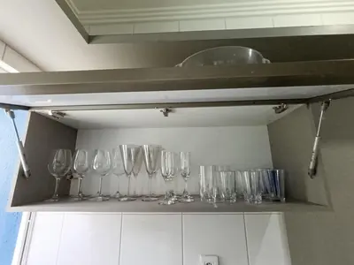 A cozinha ou kitchenette de Meia Praia Itapema Apartmento até 10 pessoas
