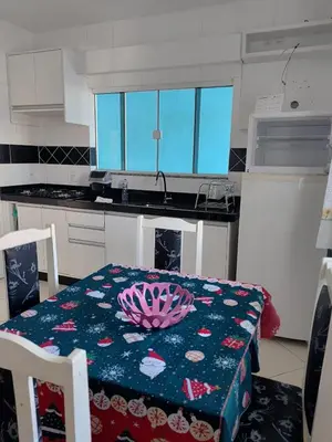A cozinha ou kitchenette de Apartamento em Bombinhas