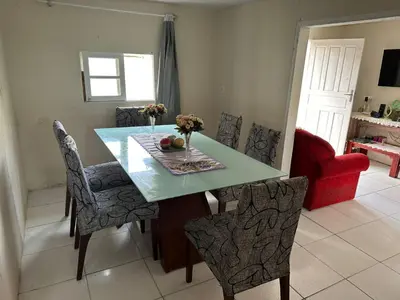 Uma área de estar em Local simples, mas com uma vista espetacular!