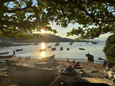 Paisagem natural perto da casa de férias