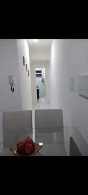 A planta de Apto aconchegante em Camboriú, para sentir-se em casa