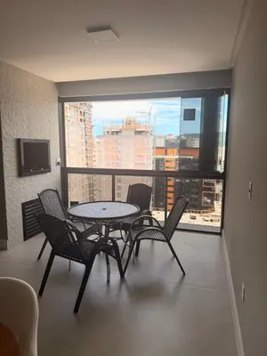 Uma varanda ou terraço em Apartamento de Alto Padrão com excelente localização