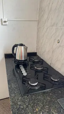 A cozinha ou kitchenette de Casa temporada , Balneário Perequê