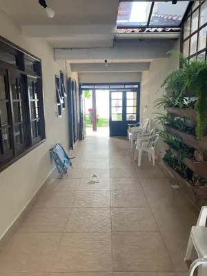 A planta de Casa frente mar em itapema