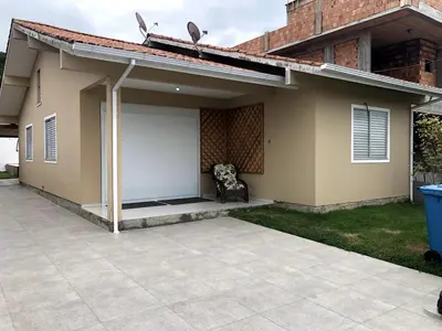 O edifício onde a casa de férias está situado