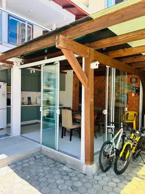 Andar de bicicleta em apartamento Alamandas praia de Palmas ou nos arredores