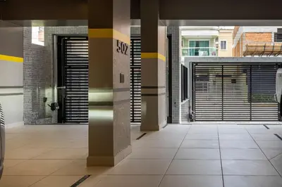 A planta de Apartamento alto padrão 2 suites c/piscina