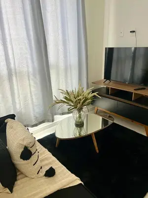 Uma televisão e/ou sistema de entretenimento em Apartamento Rio pequeno Camboriú SC