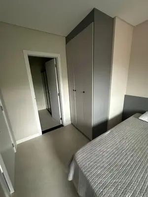 Uma cama ou camas num quarto em Casa Praia Canto Grande