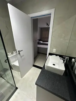 Uma casa de banho em Casa Praia Canto Grande