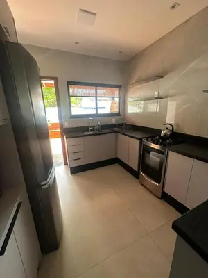 A cozinha ou kitchenette de Casa Praia Canto Grande