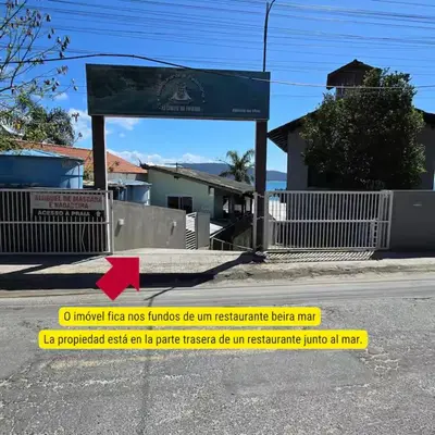 A planta de Praia da Lagoinha - Mar de Dentro - Residencial Pé na areia
