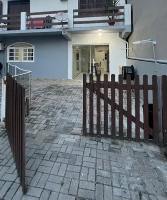 O edifício onde a casa de férias está situado