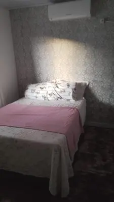 Uma cama ou camas num quarto em 600 metros da praia