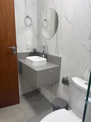 Uma casa de banho em Casa , Studio Praia de Canto Grande