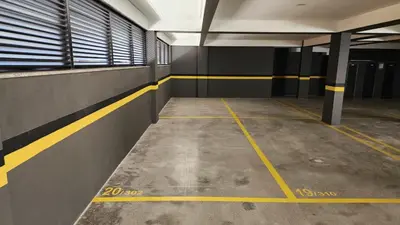 A planta de Cobertura Duplex na Praia de Canto Grande
