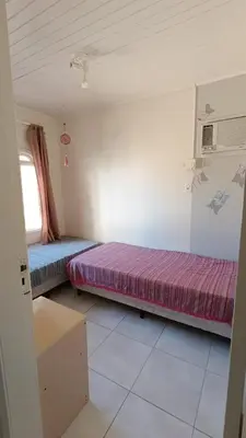 Uma cama ou camas num quarto em Casa ZEN Bombinhas - 120m do Mar