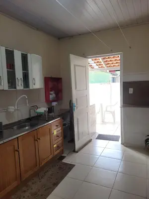 A cozinha ou kitchenette de Casa com 3 Quartos Enseada Encantada