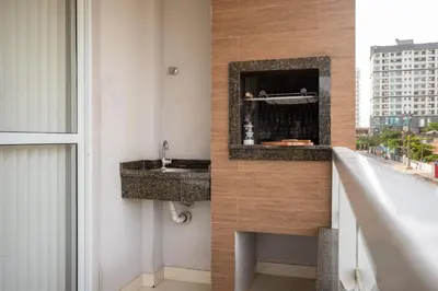 A planta de Praia, Churrasqueira e Hard Rock em Porto Belo