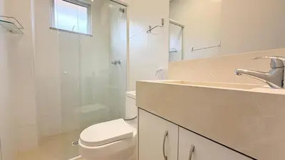 Uma casa de banho em La Rosadita 408 - Praia de Bombas