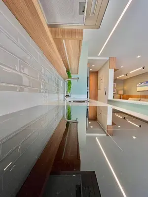 A cozinha ou kitchenette de Lumina - Luxuoso apartamento