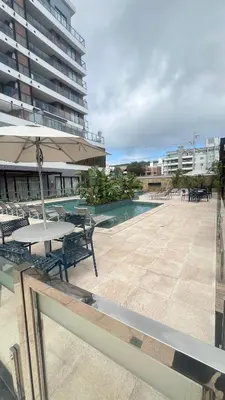 Uma varanda ou terraço em Lumina - Luxuoso apartamento