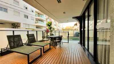 Uma varanda ou terraço em ML-302 Exepcional departamento 80 mtrs de la Playa