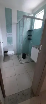 Uma casa de banho em Aluguel temporada Itapema