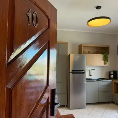 Apartamento na Praia de Palmas com vista para o mar