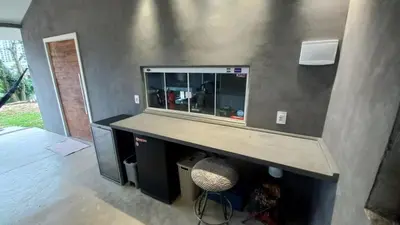A planta de Casa 2 quartos próximo à praia em Itapema