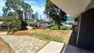 O edifício onde a casa de férias está situado
