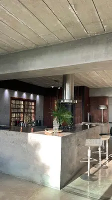 A planta de Casa nas Nuvens com incrível vista mar