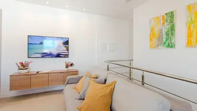 A planta de MON 203 Maravilloso duplex en Canto Grande