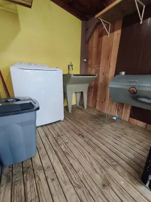 A cozinha ou kitchenette de Casa Beira Mar