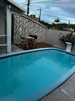 A piscina em ou perto de Casa em Bombinhas Temporada